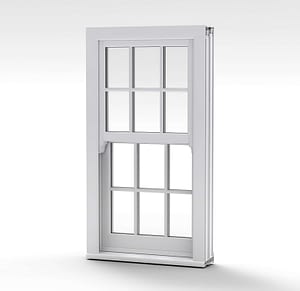 image of white vertical slider with georgian bars on its own image of white vertical slider with georgian bars on its own Highseal Manufacturing Company is a family run independent manufacturing facility based in Scunthorpe, North Lincolnshire, which provides a comprehensive range of PVC-u and aluminium windows, doors, conservatories, roofing structures and other home improvement products to the trade and domestic markets. This picture shows spectus white pvc window profile which is one of the many pvc products Highseal can provide. PVC profile can come in different colours and variations to suit your taste, this picture shows white profile. Windows and doors available to buy from our ebay shop as well.
