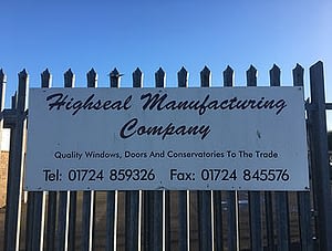 Highseal Manufacturing Company Sign. Contact us for a quote today. Highseal Manufacturing Company Sign. Contact us for a quote today.