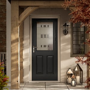 Virtuoso next generation classic composite door design which is available from Highseal Manufacturing. Highseal Manufacturing manufactures quality pvc and aluminium windows, doors and conservatories and are suppliers of composite doors to the trade, DIY, retail and commercial.