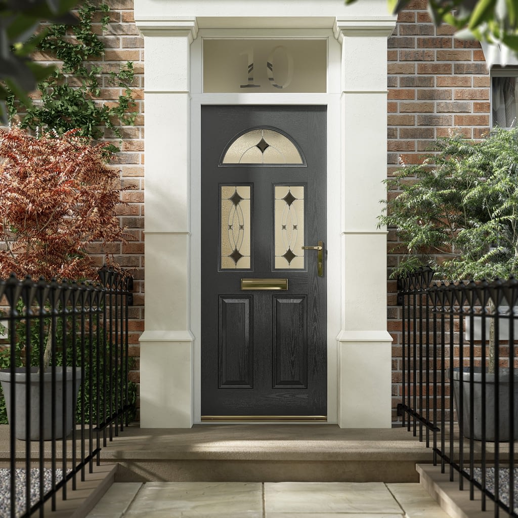 Composite Doors available from Highseal Manufacturing Company. This style and range is available from Distinction doors. Composite doors come in different colours and styles. Send your enquiry to Highseal and we would be happy to help.